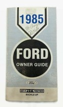 1985 Ford Motor Company Car Owners Guide Book Booklet - $9.69