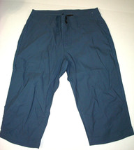 Womens 8 New Blue Hike Shorts Pocket Long UPF 50 Trail Alana Prana Knick... - $98.01