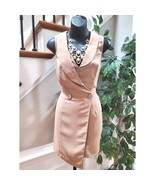 House Of Bailey Women&#39;s Cream 100% Polyester Sleeveless Wrap Romper Size... - $641.35 MXN