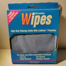 Vtg Statx Brands Wipes - High-tech Cleaning Cloths Lintblock Protection-... - $9.22