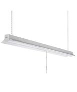 Commercial Electric 4 ft Linkable LED Shop Garage Light On Off Pull Chai... - €32,24 EUR