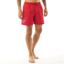Adidas Originals FTO Swim Shorts Red MSRP: $45.00 &quot;Large&quot; - £18.35 GBP