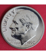 1962 Silver Proof Roosevelt Dime Exact Coin Shown Fast Shipping OCE 75 - $19.53 CAD