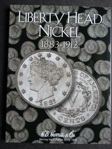 He Harris Liberty Head Nickels Nickel Coin Folder 1883-1912 Album Book 2677 - £6.83 GBP
