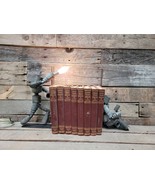 Wine Barrel Ring Reading Bookends with Light - Lesa - made from CA wine ... - £259.93 GBP