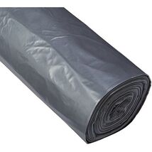 Berry Plastics 100 Count, 40 to 45 Gallon, 43" x 47", Gray, 1.30 Mil, Li... - $65.79