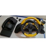 Mad Catz Universal MC2 Steering Wheel Racing Controller XBOX PS2 Gamecub... - $12.38
