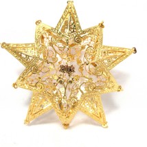 2013 Annual Star of Wonder Danbury Mint Christmas Ornament 23k Gold Plated - £56.08 GBP