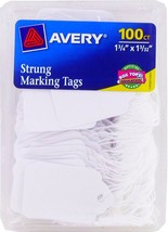 White string Strung HANG TAGS Price Marking jewelry estate yard sale AVE... - $16.91