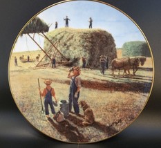 Farming Heartland Plate Emmett Kaye Tractors Danbury Mint Well Deserved ... - £9.33 GBP