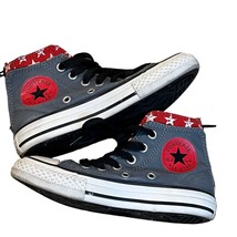 Converse All-Star Chuck Taylor Zipper Back High-Top Sneakers Sz 11 Kids - £21.48 GBP