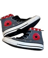 Converse All-Star Chuck Taylor Zipper Back High-Top Sneakers Sz 11 Kids - $512.72 MXN