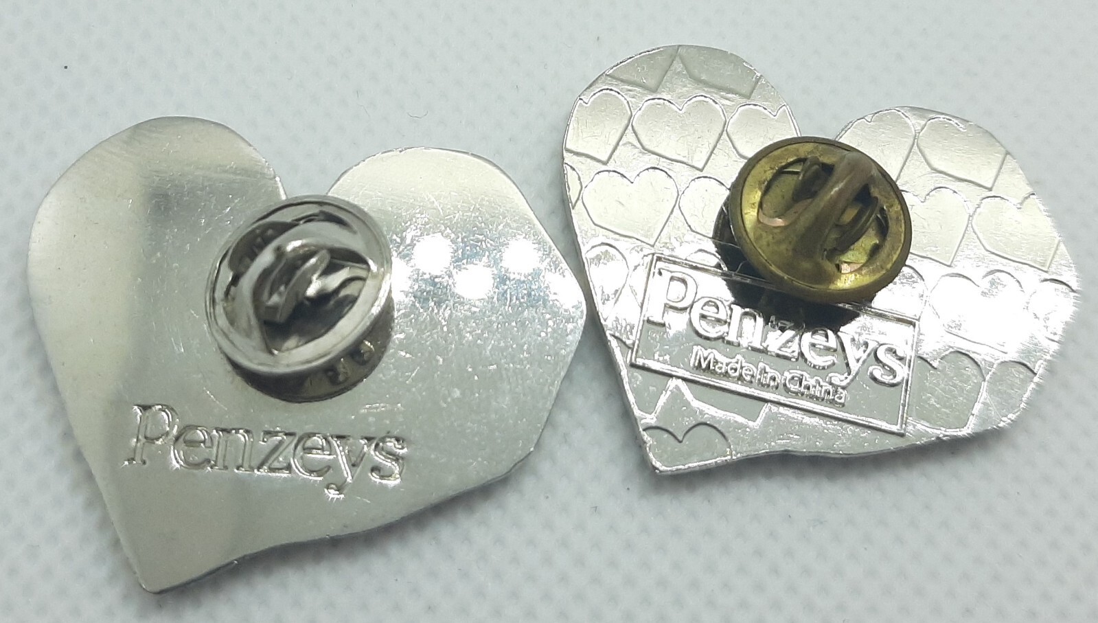 Lapel Pin Embrace Hope Multi Colored Heart Penzeys ~ Lot of 2 Item image 2