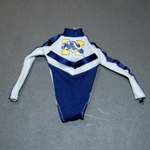 Barbie University Cheerleading Leotard Michigan Wolverines Doll Clothes ... - $9.65