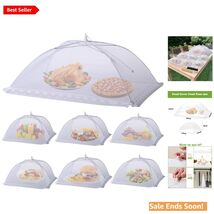 7-Pack Mesh Food Tent Covers Pop-Up Camping Picnic Indoor Outdoor Dining... - $34.60