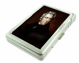 Andrew Jackson L1 Cigarette Case with Built in Lighter Metal Wallet Pres... - $19.75