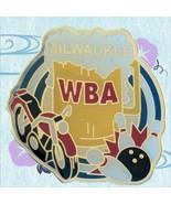 2004 WBA Bowling Milwaukee Beer Motorcycle Lapel Pin Womens Bowling Asso... - £4.15 GBP