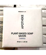 Lot of 12 Apotheke Plant Based Soap Savon Canvas  Hotel Travel Size 1.05... - £11.72 GBP