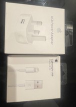 Apple USB Power Adapter +  2m Lightning to USB Cable iPad - $21.28