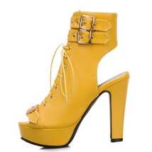 Peep Toe Ankle Boots For Women - €71,58 EUR+