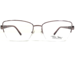 Marchon Eyeglasses Frames TRES JOLIE 184 601 Rose Gold Pink Cat Eye 53-1... - £36.69 GBP