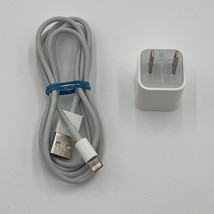 Apple Lightning 5-Watt USB Cable 1m Power Adapter A1385 with Lightning C... - £4.69 GBP