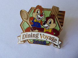 Disney Trading Pins 60754 TDR - Chip and Dale - Dining Voyage 2008 - Miracos - £14.55 GBP