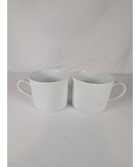 Vtg Crate &amp; Barrel Coffee Mug Classic White Porcelain Made in Sri Lanka - $452.50 MXN