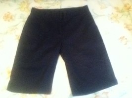 Girls-Size 16 Slim-Izod-dark blue long shorts uniform/school - $10.25
