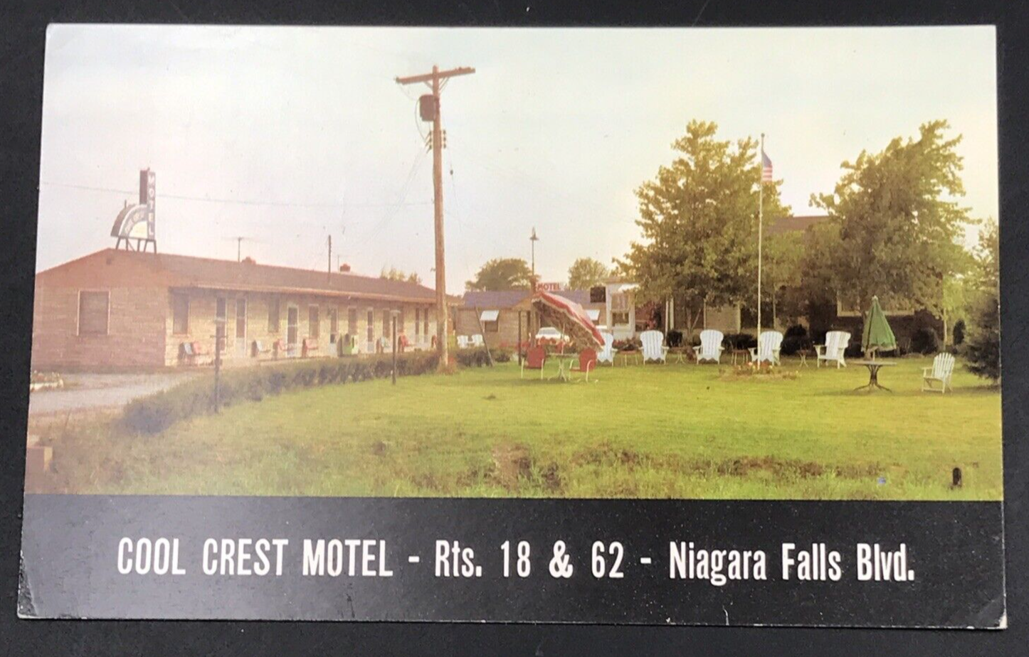 Primary image for Cool Crest Motel Niagara Falls North Tonawanda NY Postcard New York