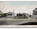 View From Dummy Railroad Station Ocean Park Maine ME DB Postcard Y1 - $15.79