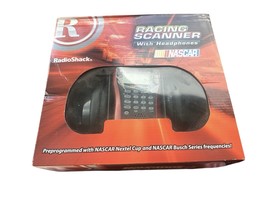 Radio Shack 20-516 NASCAR 200 Channel Racing Scanner &amp; Headset Complete - $109.35