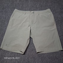 Linksoul Golf Shorts Men 36 Grayish Green Lightweight - $23.10