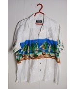 Favant Hawaiian Short Sleeve Button Up Graphic Print Shirt Men&#39;s Size XX... - $538.64 MXN