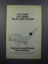 1967 National Airlines Ad - Is it a Bird? A Plane? - £14.61 GBP