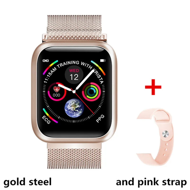 F11 ECG PPG Smart Watch Color Full Screen Touch  Watch Man Women Weather Display - £142.06 GBP