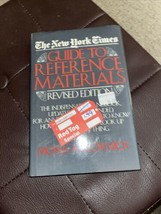 New York Times Guide to Reference Materials by Mona McCormick (1988, Hardcover D - £4.67 GBP