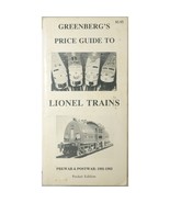 Greenberg&#39;s Guide To Lionel Trains Pocket Price Guide Booklet 1901-1983 ... - $6.85 CAD
