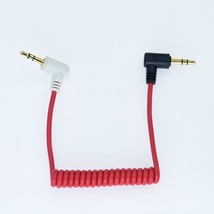 Replacement Mic 3.5Mm To 3.5 Aux In Recorder Angled Patch Adapter Cable Wire For - £14.93 GBP