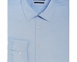 The Men&#39;s Store Contemporary Fit Textured Solid Dress Shirt in Lt Blue-1... - $24.99