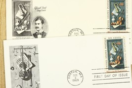 Vintage US Postal History FDC 1969 William Harnett American Artist Two C... - $9.69