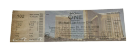 The Mandalay Bay Hotel Casino Michael Jackson ONE Show Ticket Stubs Feb ... - €24,74 EUR