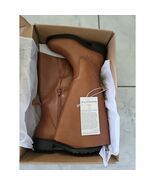 Amazon Essentials Women’s Tall Riding Boots Size 6 Wide Knee High Tan - $474.64 MXN