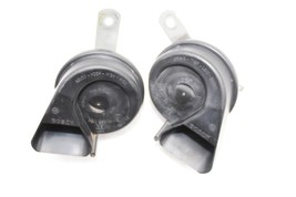 00-06 MERCEDES-BENZ W220 HORNS HIGH & LOW TONE HORN PAIR E6089 image 2