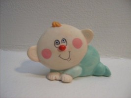 Porcelain Hand painted Baby Crawling Toddler Figurine Décor #Msl24 - £11.77 GBP