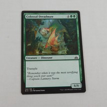 Colossal Dreadmaw MTG 2018 Green Creature Dinosaur 125/196 Rivals of Ixalan - £1.19 GBP