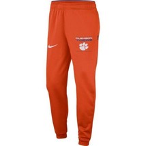 NWT Clemson Tigers Nike Orange Team Issued Jogger Sweat Pants Therma Fit Size XL - £37.95 GBP