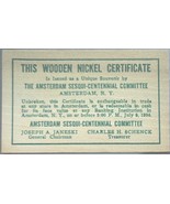 First Issue 150th Anniv of Amsterdam, N.Y. SESQUI-CENTENNIAL CELEBRATION - $128.07 MXN