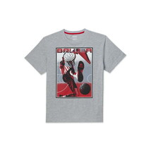 AND1 Men&#39;s Basketball Graphic T-Shirt,  Size 3XL Color Grey - £14.76 GBP