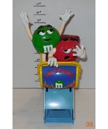 M &amp; M&#39;s Wild Thing Roller Coaster Candy Dispenser Red Green Blue &amp; Yellow - $35.21 CAD